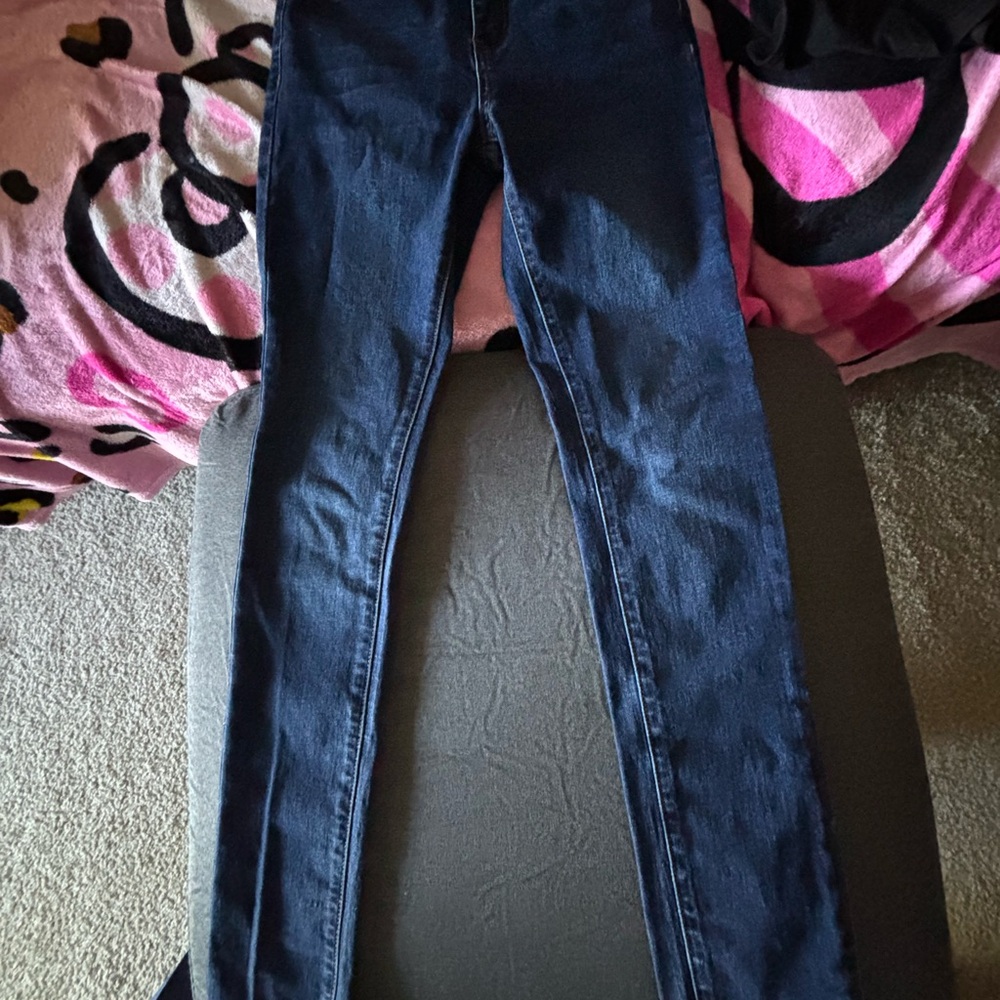 Classic Blue Denim Jeans Slim Fit